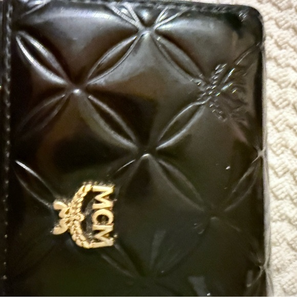 MCM Black Quilted Wallet - Picture 3 of 9